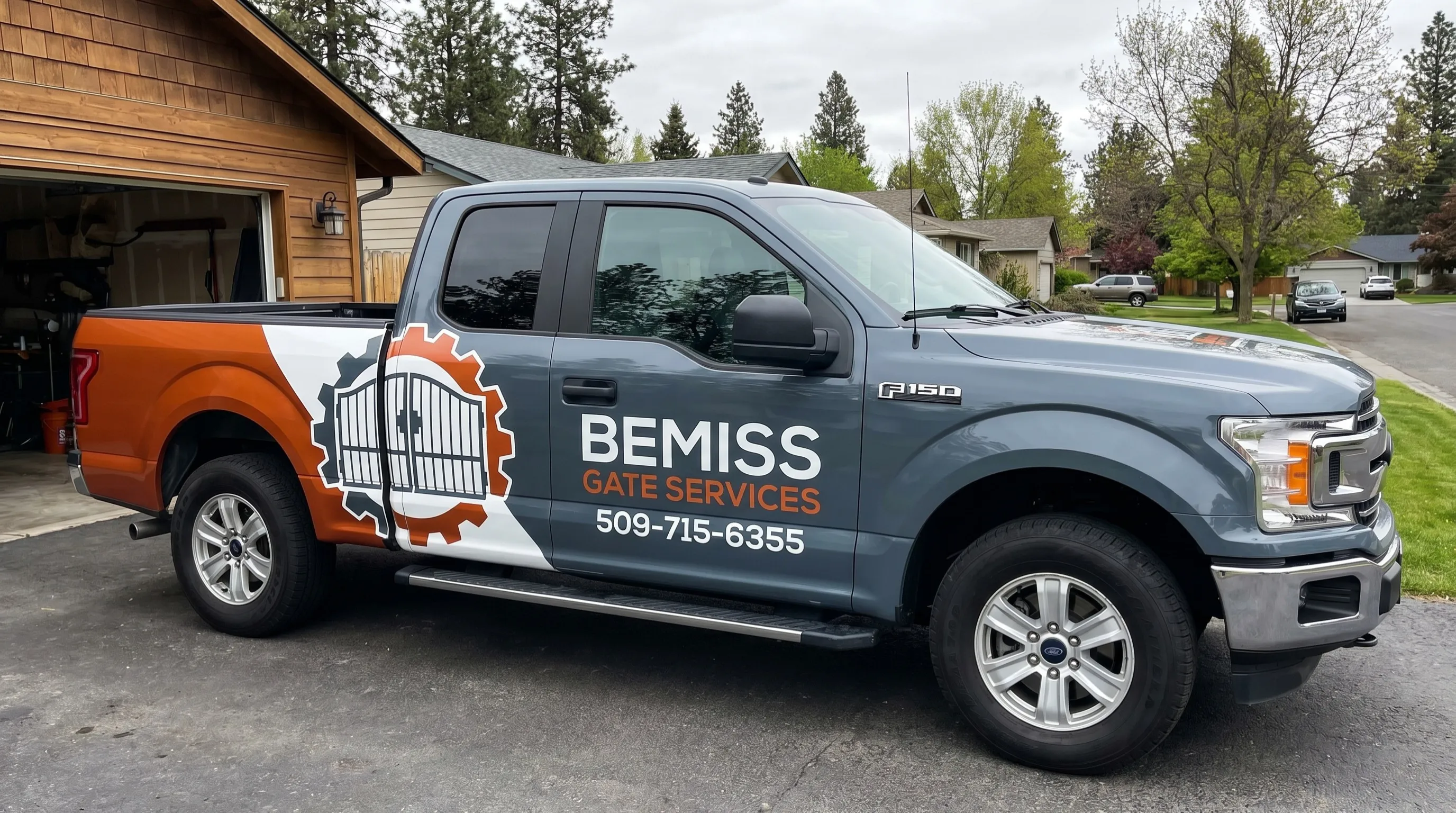 Gate installation in Spokane, WA by Bemiss Gate Services