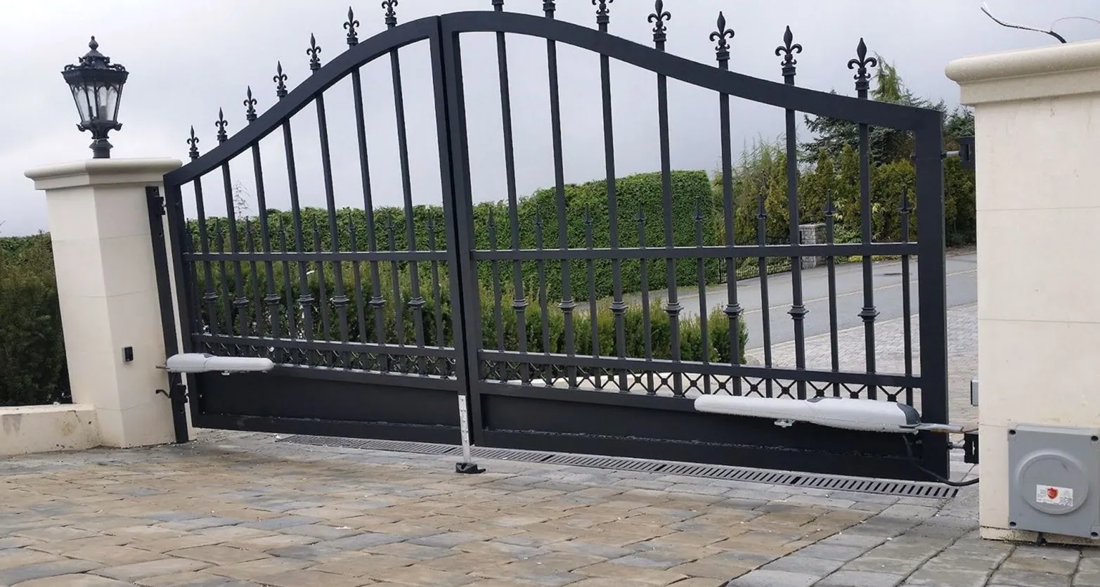 Commercial Entry Gate